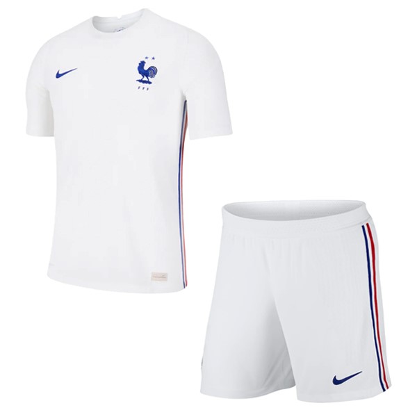 Trikot Frankreich Auswarts Kinder 2020 Weiß Fussballtrikots Günstig